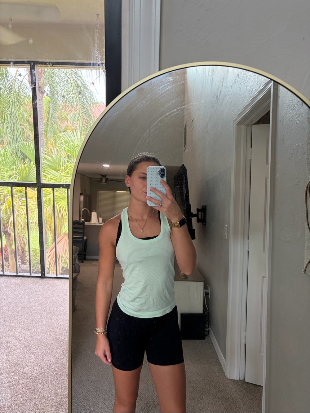 lululemon athletica Mint Green Racerback Tank